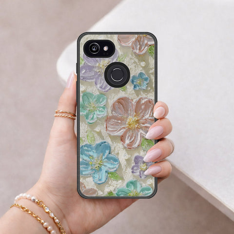 Google Pixel 3 XL Cover - Floral Series 4 - HQ Premium Shine Durable Shatterproof Case