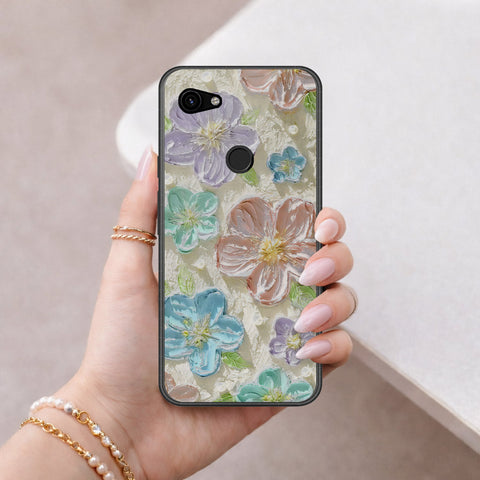 Google Pixel 3a Cover - Floral Series 4 - HQ Premium Shine Durable Shatterproof Case