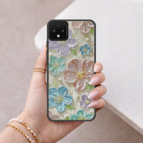 Google Pixel 4 XL Cover - Floral Series 4 - HQ Premium Shine Durable Shatterproof Case
