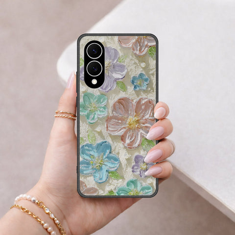 Samsung Galaxy S25 Edge Cover - Floral Series 4 - HQ Premium Shine Durable Shatterproof Case