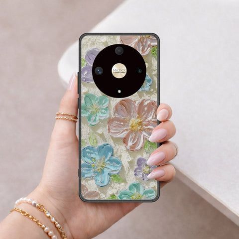 Honor X9a Cover - Floral Series 4 - HQ Premium Shine Durable Shatterproof Case