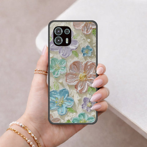 Motorola Edge 20 Lite Cover - Floral Series 4 - HQ Premium Shine Durable Shatterproof Case
