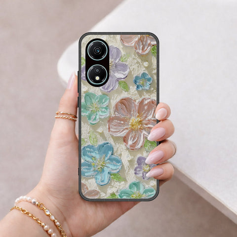 Honor X5 Plus Cover - Floral Series 4 - HQ Premium Shine Durable Shatterproof Case