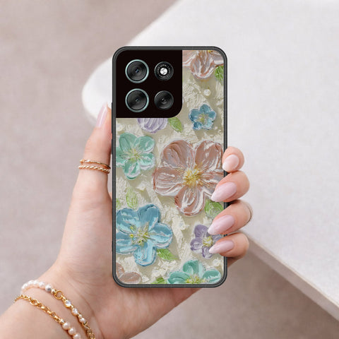 Motorola Moto G56 Cover - Floral Series 4 - HQ Premium Shine Durable Shatterproof Case