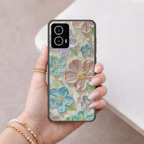 Motorola Moto G34 Cover - Floral Series 4 - HQ Premium Shine Durable Shatterproof Case