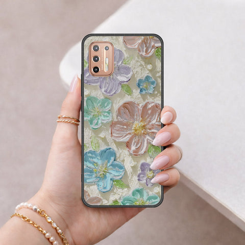 Motorola Moto G9 Plus Cover - Floral Series 4 - HQ Premium Shine Durable Shatterproof Case