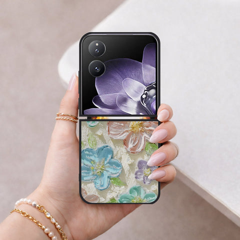 Xiaomi Mix Flip Cover - Floral Series 4 - HQ Premium Shine Durable Shatterproof Case