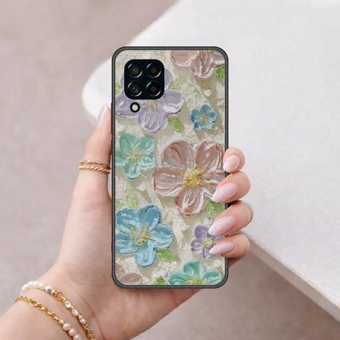 Samsung Galaxy F12 Cover - Floral Series 4 - HQ Premium Shine Durable Shatterproof Case