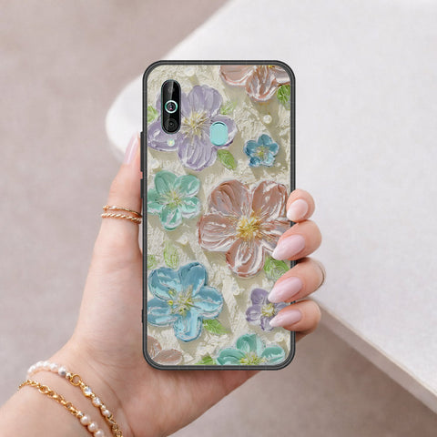 Samsung Galaxy M40 Cover - Floral Series 4 - HQ Premium Shine Durable Shatterproof Case