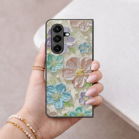Samsung Galaxy Z Fold 7 Cover - Floral Series 4 - HQ Premium Shine Durable Shatterproof Case