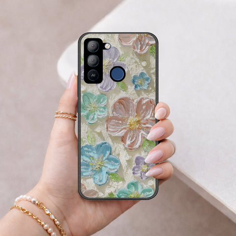 Tecno Pop 5 LTE Cover - Floral Series 4 - HQ Premium Shine Durable Shatterproof Case