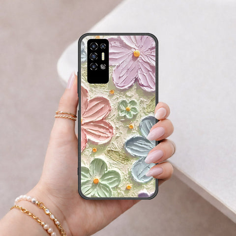 Tecno Pova 2 Cover - Floral Series 4 - HQ Premium Shine Durable Shatterproof Case
