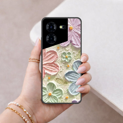 Tecno Pova 5 Cover - Floral Series 4 - HQ Premium Shine Durable Shatterproof Case