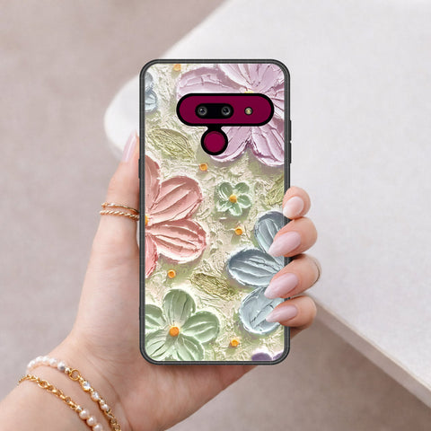 LG G8 ThinQ Cover - Floral Series 4 - HQ Premium Shine Durable Shatterproof Case