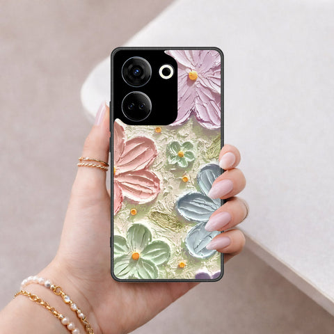 Tecno Camon 20 Pro Cover - Floral Series 4 - HQ Premium Shine Durable Shatterproof Case