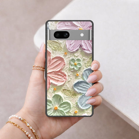 Google Pixel 7a Cover - Floral Series 4 - HQ Premium Shine Durable Shatterproof Case