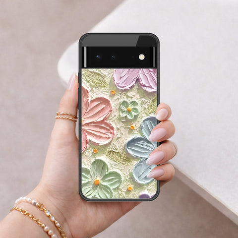 Google Pixel 6 Cover - Floral Series 4 - HQ Premium Shine Durable Shatterproof Case