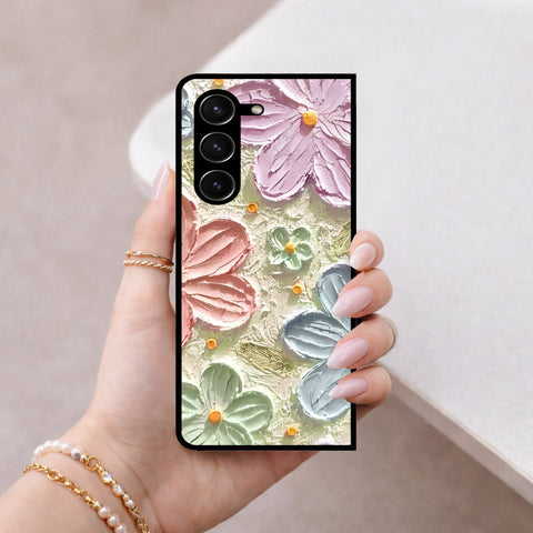 Samsung Galaxy Z Fold 5 5G Cover - Floral Series 4 - HQ Premium Shine Durable Shatterproof Case