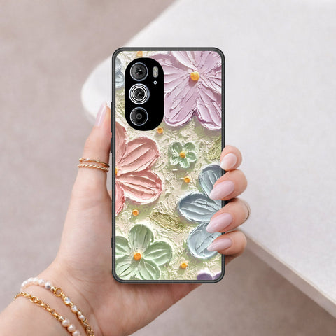 Motorola Edge x30 Cover - Floral Series 4 - HQ Premium Shine Durable Shatterproof Case