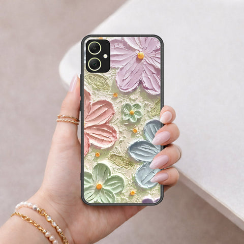 Samsung Galaxy M14 Cover - Floral Series 4 - HQ Premium Shine Durable Shatterproof Case