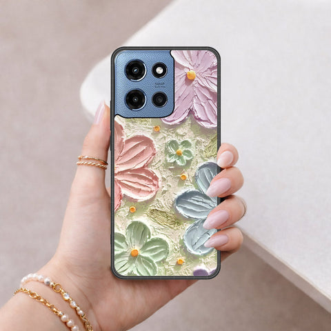 Motorola Moto G (2025) Cover - Floral Series 4 - HQ Premium Shine Durable Shatterproof Case