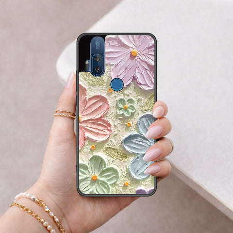 Motorola One Hyper Cover - Floral Series 4 - HQ Premium Shine Durable Shatterproof Case