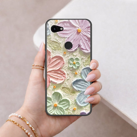 Google Pixel 3a Cover - Floral Series 4 - HQ Premium Shine Durable Shatterproof Case