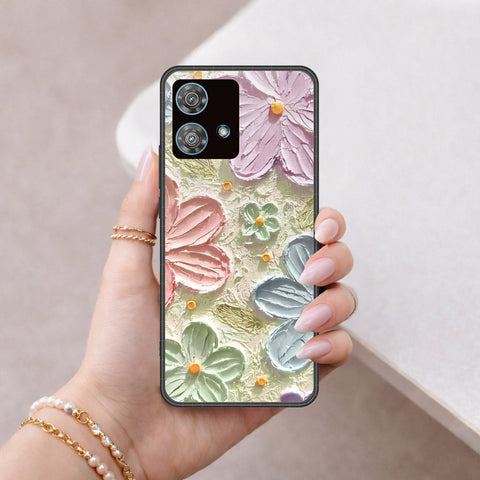 Motorola Edge 40 Neo Cover - Floral Series 4 - HQ Premium Shine Durable Shatterproof Case