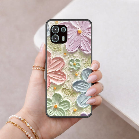 Motorola Edge 20 Lite Cover - Floral Series 4 - HQ Premium Shine Durable Shatterproof Case