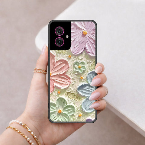 Motorola Moto G55 Cover - Floral Series 4 - HQ Premium Shine Durable Shatterproof Case