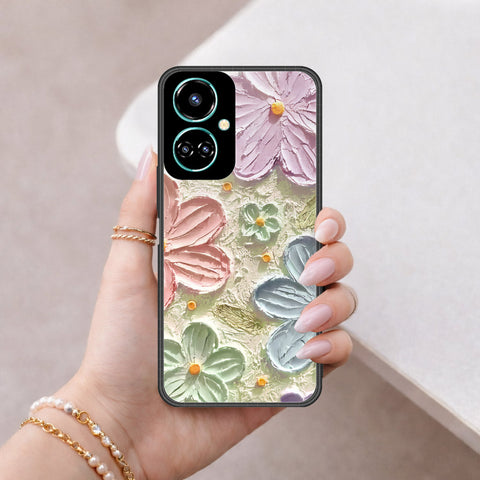Tecno Camon 19 Pro Mondrian Cover - Floral Series 4 - HQ Premium Shine Durable Shatterproof Case