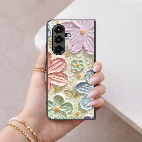Samsung Galaxy Z Fold 7 Cover - Floral Series 4 - HQ Premium Shine Durable Shatterproof Case