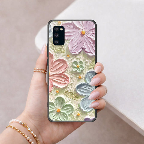 Samsung Galaxy A41 Cover - Floral Series 4 - HQ Premium Shine Durable Shatterproof Case