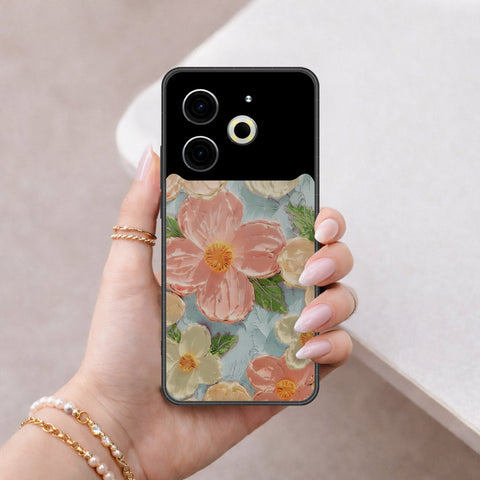 Tecno Pova 6 Neo Cover - Floral Series 4 - HQ Premium Shine Durable Shatterproof Case