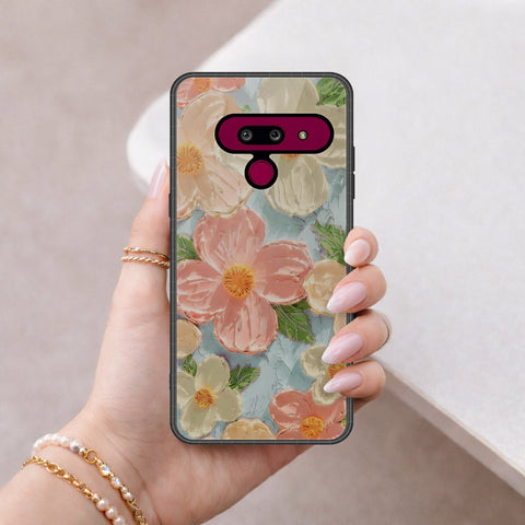 LG G8 ThinQ Cover - Floral Series 4 - HQ Premium Shine Durable Shatterproof Case