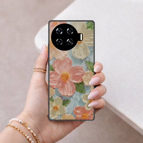 Tecno Spark 20 Pro Plus Cover - Floral Series 4 - HQ Premium Shine Durable Shatterproof Case