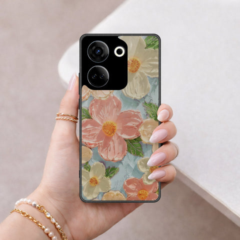 Tecno Camon 20 Pro Cover - Floral Series 4 - HQ Premium Shine Durable Shatterproof Case