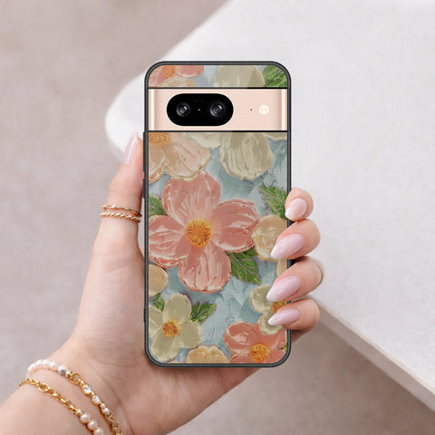 Google Pixel 8 Cover - Floral Series 4 - HQ Premium Shine Durable Shatterproof Case