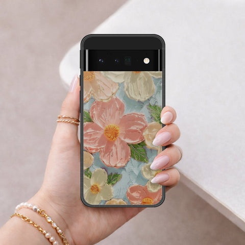 Google Pixel 6 Pro Cover - Floral Series 4 - HQ Premium Shine Durable Shatterproof Case