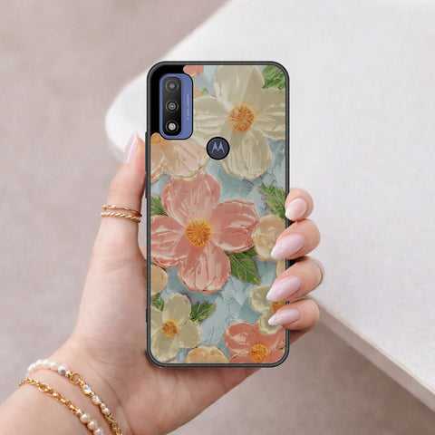 Motorola G Pure 2021 Cover - Floral Series 4 - HQ Premium Shine Durable Shatterproof Case