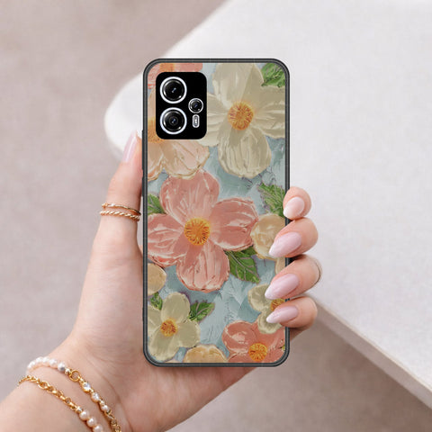 Motorola Moto G23 Cover - Floral Series 4 - HQ Premium Shine Durable Shatterproof Case