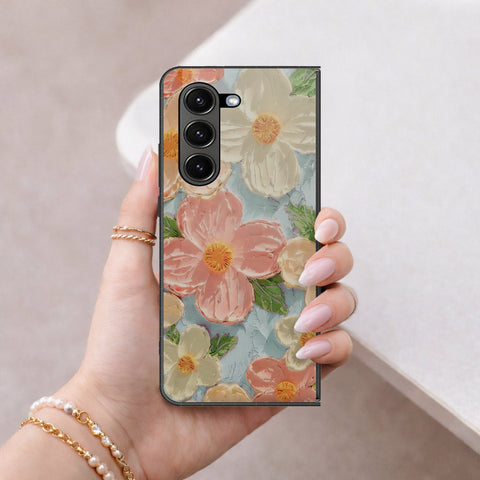 Samsung Galaxy Z Fold 6 5G Cover - Floral Series 4 - HQ Premium Shine Durable Shatterproof Case