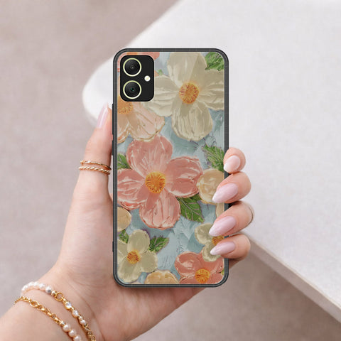 Samsung Galaxy M14 Cover - Floral Series 4 - HQ Premium Shine Durable Shatterproof Case