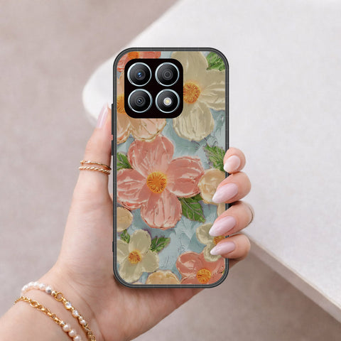 Honor X8a Cover - Floral Series 4 - HQ Premium Shine Durable Shatterproof Case