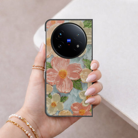 Vivo X Fold 5 Cover - Floral Series 4 - HQ Premium Shine Durable Shatterproof Case