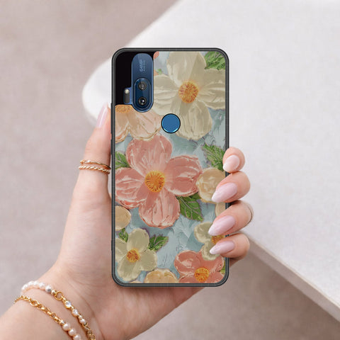 Motorola One Hyper Cover - Floral Series 4 - HQ Premium Shine Durable Shatterproof Case