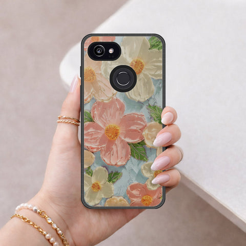 Google Pixel 3 XL Cover - Floral Series 4 - HQ Premium Shine Durable Shatterproof Case