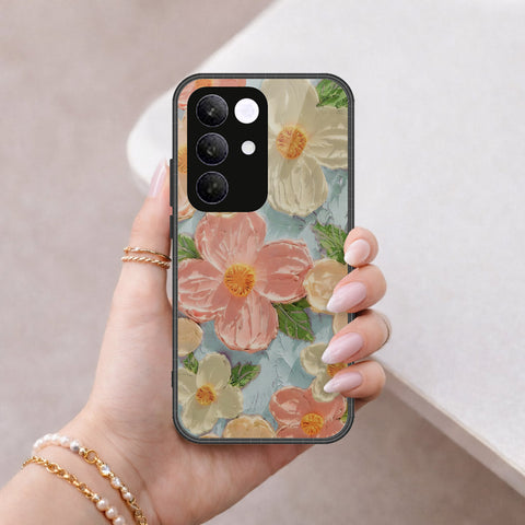 Realme C85 Cover - Floral Series 4 - HQ Premium Shine Durable Shatterproof Case