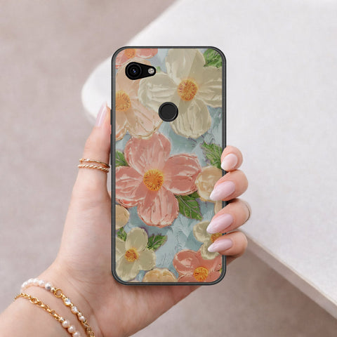 Google Pixel 3a Cover - Floral Series 4 - HQ Premium Shine Durable Shatterproof Case