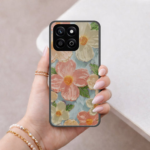 Honor X7c 5G Cover - Floral Series 4 - HQ Premium Shine Durable Shatterproof Case